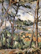 Paul Cezanne solitary river plain oil painting artist